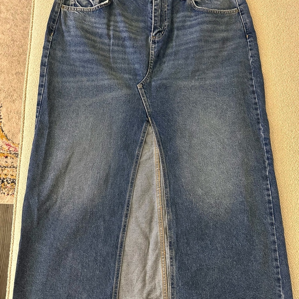 Cotton On Dark Blue Maxi Skirt